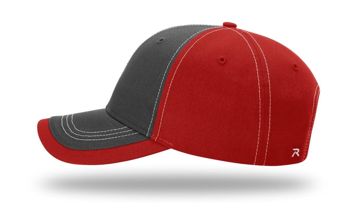 no-logo Richardson Charcoal Front W/ Contrast Stitching-Richardson-Thread Logic