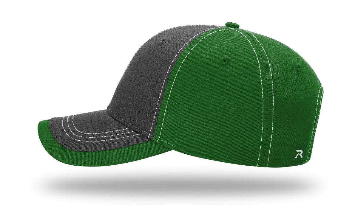 no-logo Richardson Charcoal Front W/ Contrast Stitching-Richardson-Thread Logic