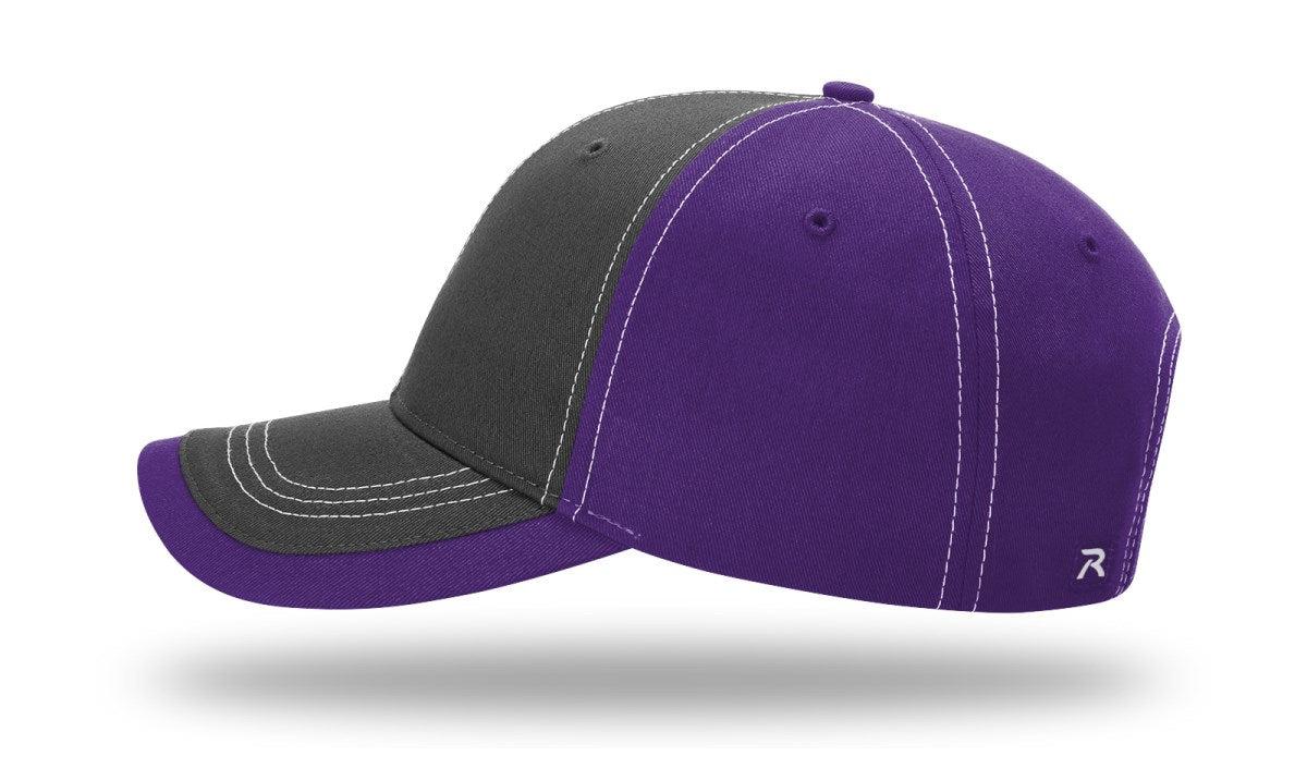 no-logo Richardson Charcoal Front W/ Contrast Stitching-Richardson-Thread Logic