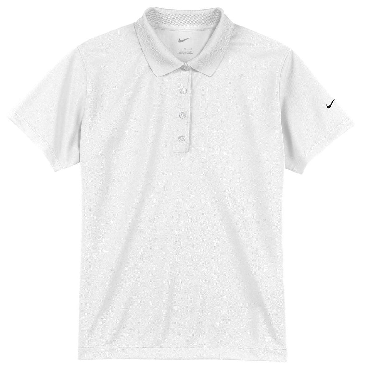no-logo NIKE Women's Tech Basic Dri-FIT Polo-Regular-Nike-Thread Logic