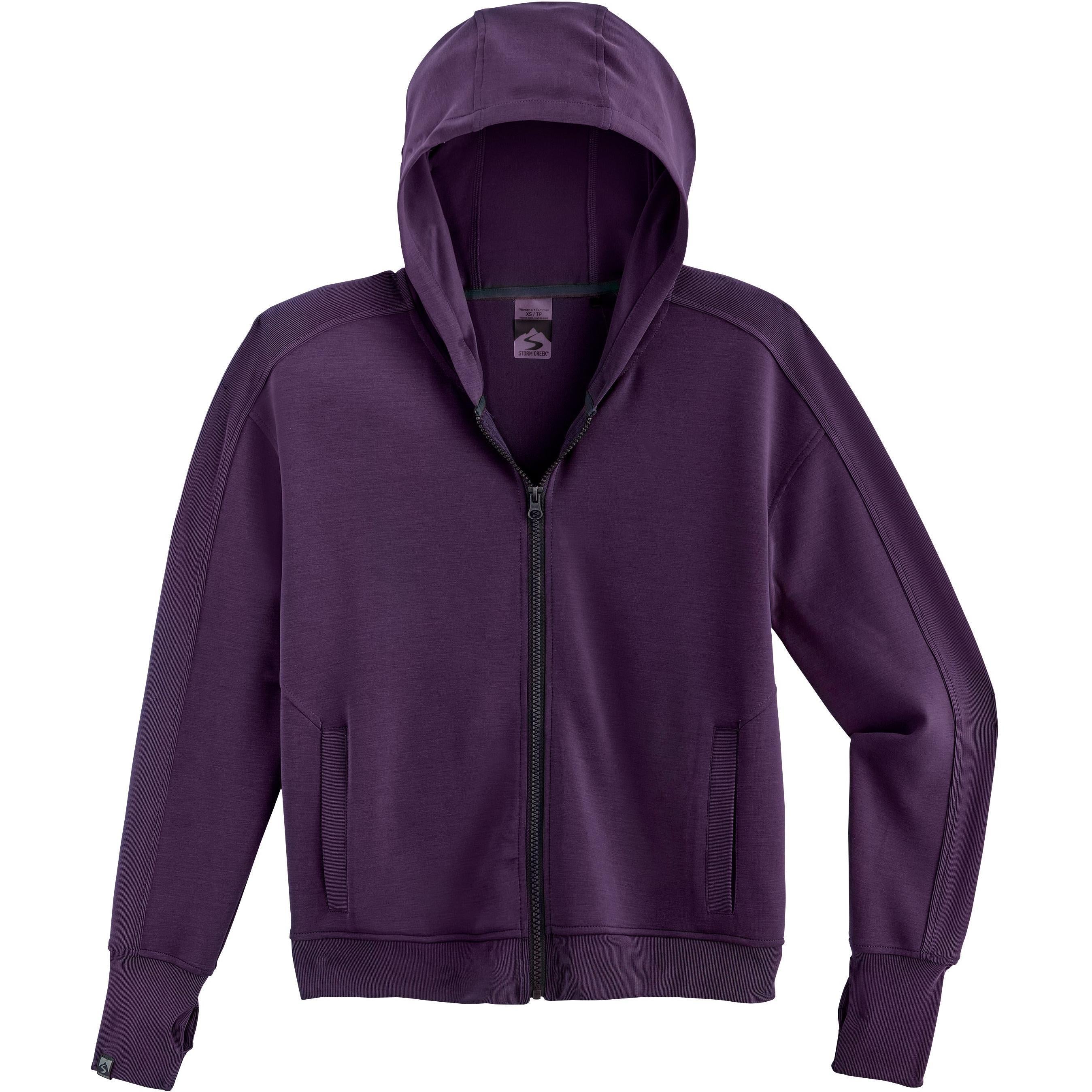 Storm Creek Women's Comfort Zone Super Soft Modal Blend Full Zip Hoodie