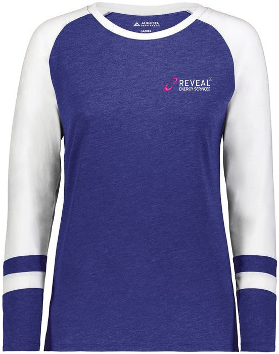 no-logo Augusta Ladies Fanatic 2.0 Long Sleeve Tee-Ladies T-Shirts-Augusta-Thread Logic