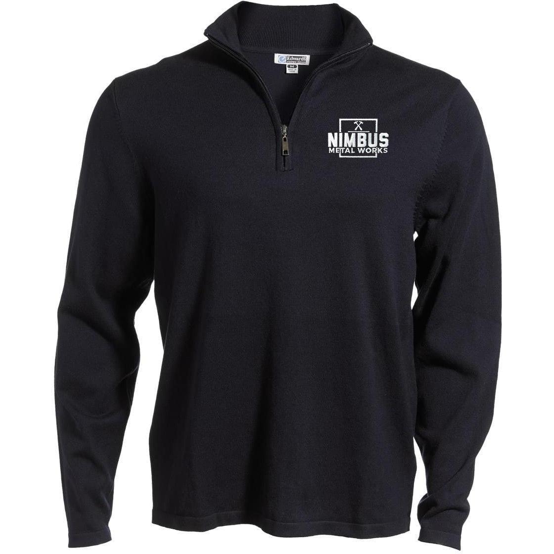 no-logo Edwards 1/4 Zip Fine Gauge Sweater-Sweaters-Edwards-Thread Logic