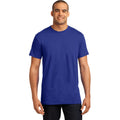 no-logo CLOSEOUT - Hanes X-Temp T-Shirt-Hanes-Deep Royal-S-Thread Logic