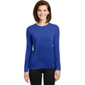 no-logo CLOSEOUT - Gildan Ladies Gildan Performance Long Sleeve T-Shirt-Gildan-Royal-XS-Thread Logic