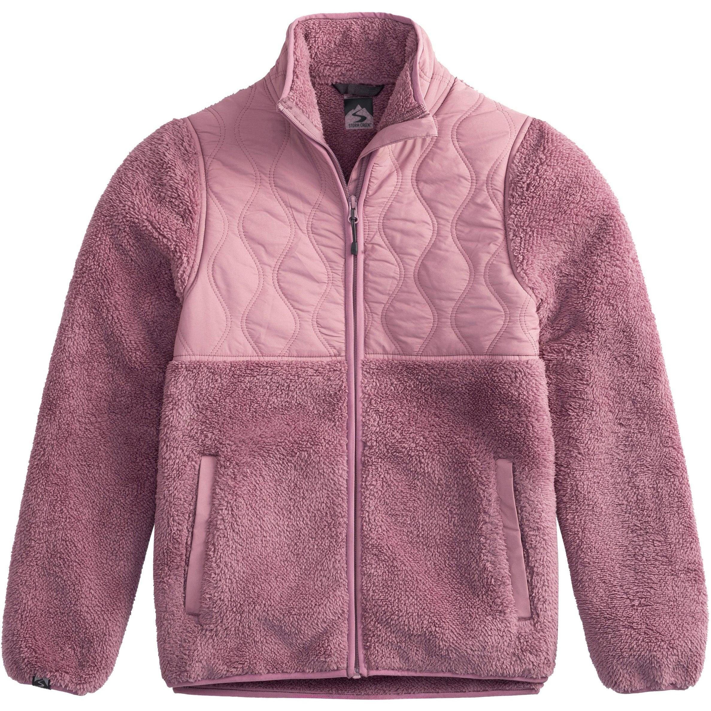 Storm Creek Women's Quilted Teddy Fleece Jacket