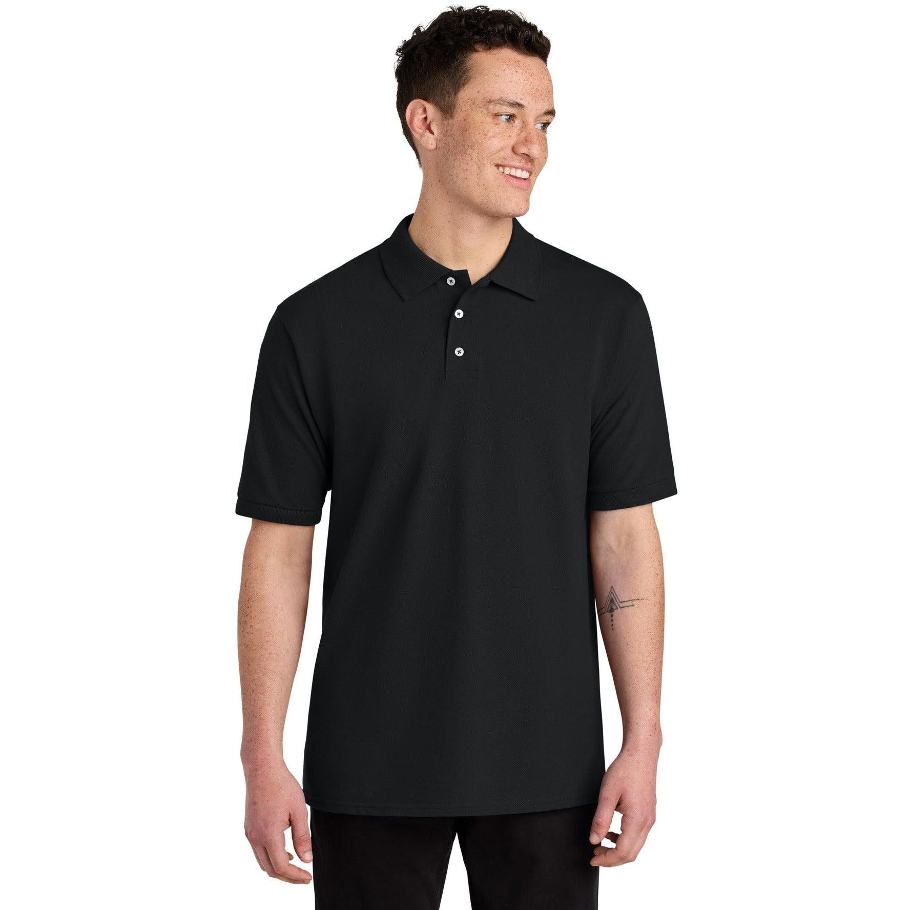Jerzees Unisex Premium Ring Spun Cotton Pique Sport Shirt