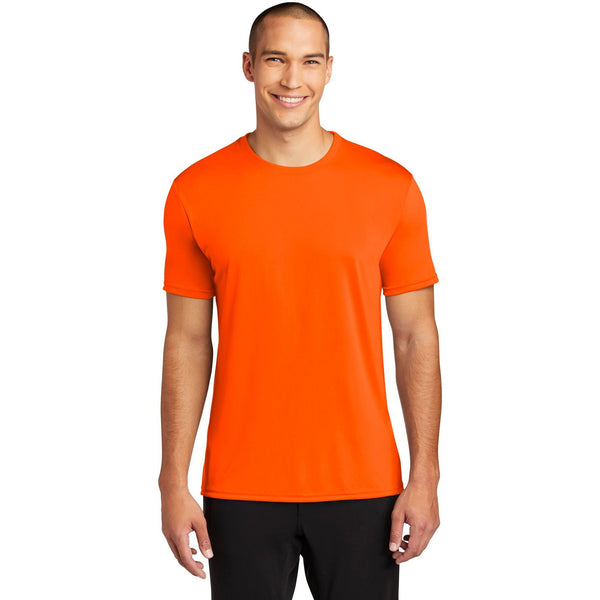 no-logo CLOSEOUT - Gildan Performance Core T-Shirt-Gildan-Sport Orange-S-Thread Logic