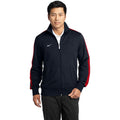 no-logo CLOSEOUT - Nike N98 Track Jacket-Nike-Navy/Gym Red-XS-Thread Logic