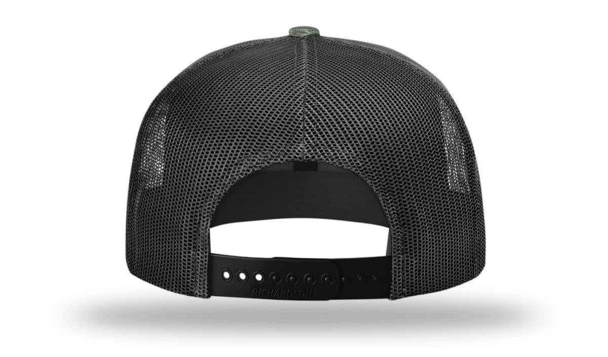 no-logo Richardson Wool Blend Flatbill Trucker-Richardson-Thread Logic