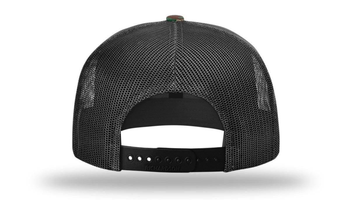 no-logo Richardson Wool Blend Flatbill Trucker-Richardson-Thread Logic