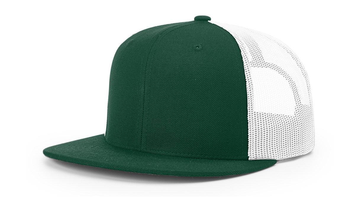 no-logo Richardson Wool Blend Flatbill Trucker-Richardson-Thread Logic