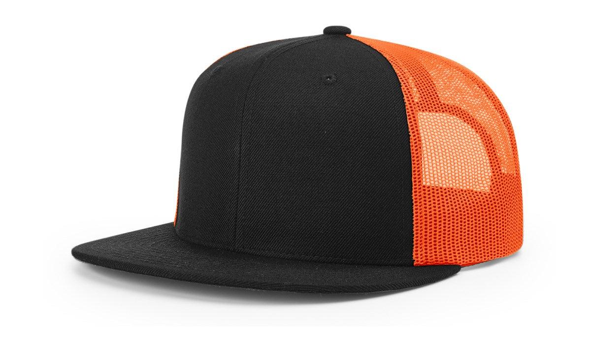 no-logo Richardson Wool Blend Flatbill Trucker-Richardson-Thread Logic