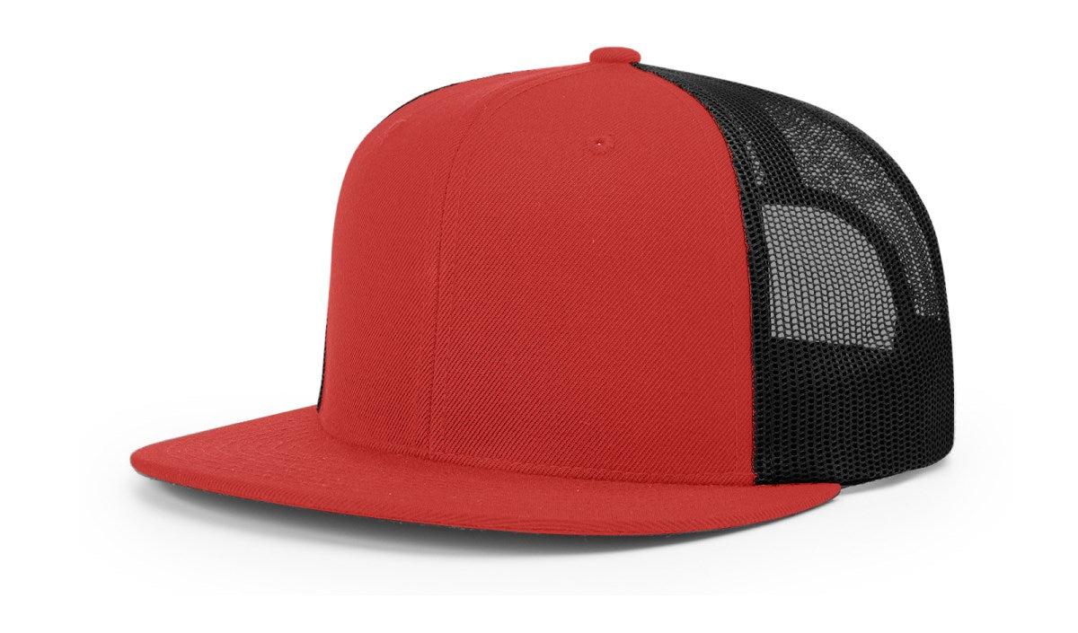 no-logo Richardson Wool Blend Flatbill Trucker-Richardson-Thread Logic