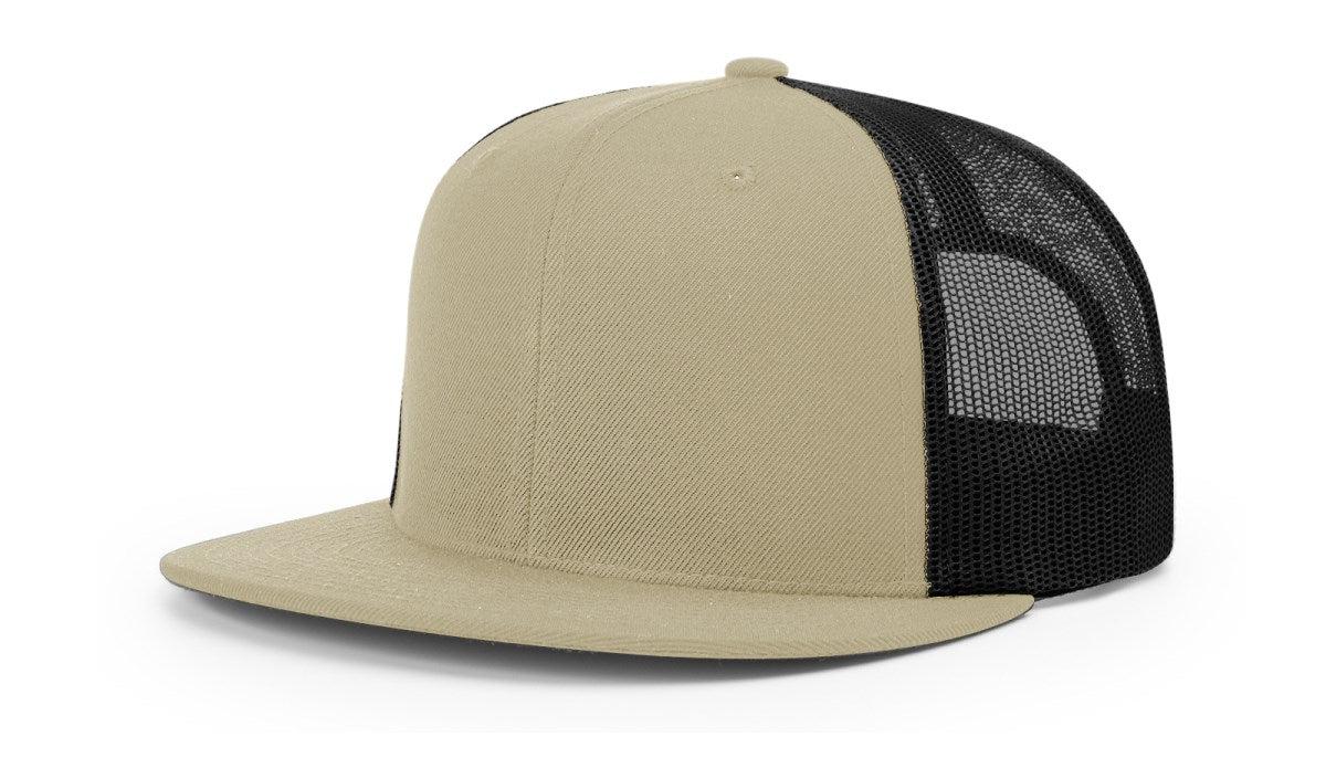 no-logo Richardson Wool Blend Flatbill Trucker-Richardson-Thread Logic