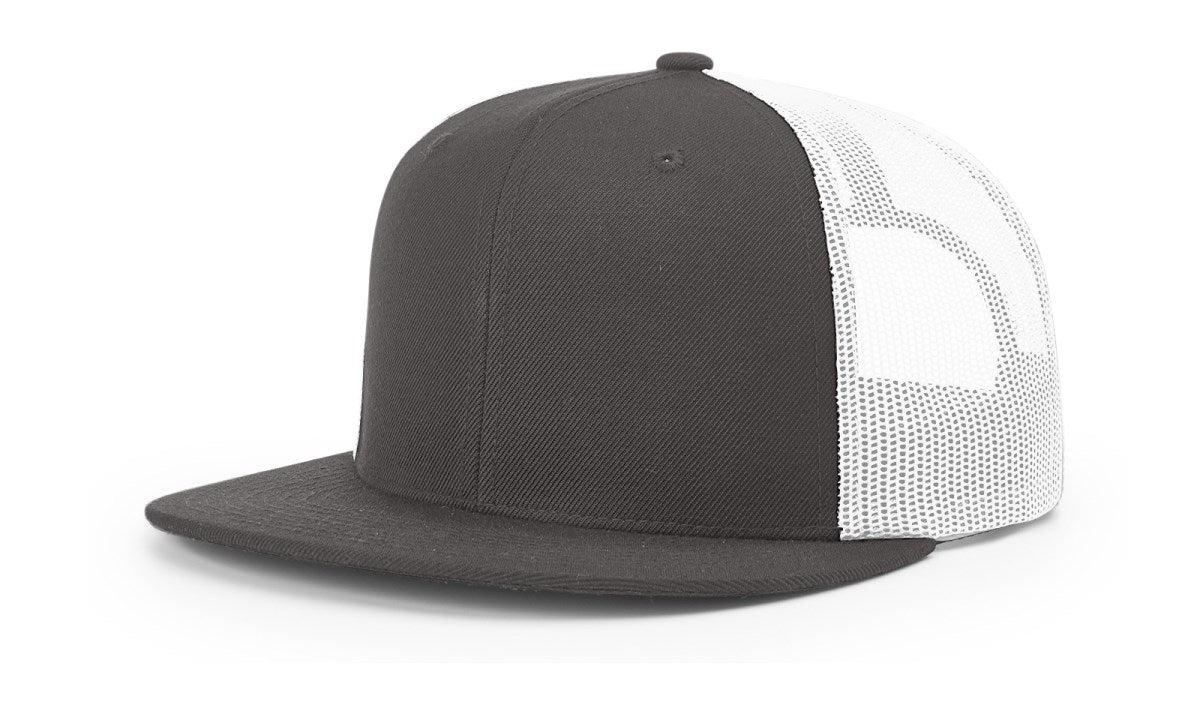 no-logo Richardson Wool Blend Flatbill Trucker-Richardson-Thread Logic