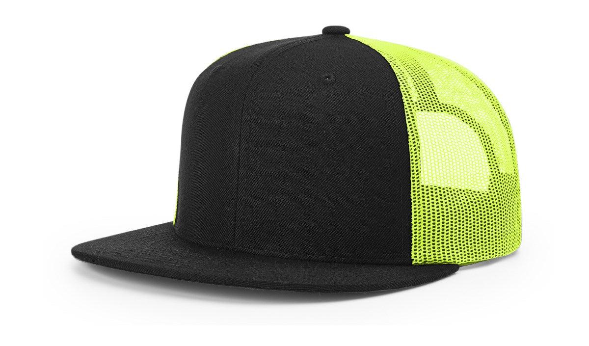 no-logo Richardson Wool Blend Flatbill Trucker-Richardson-Thread Logic
