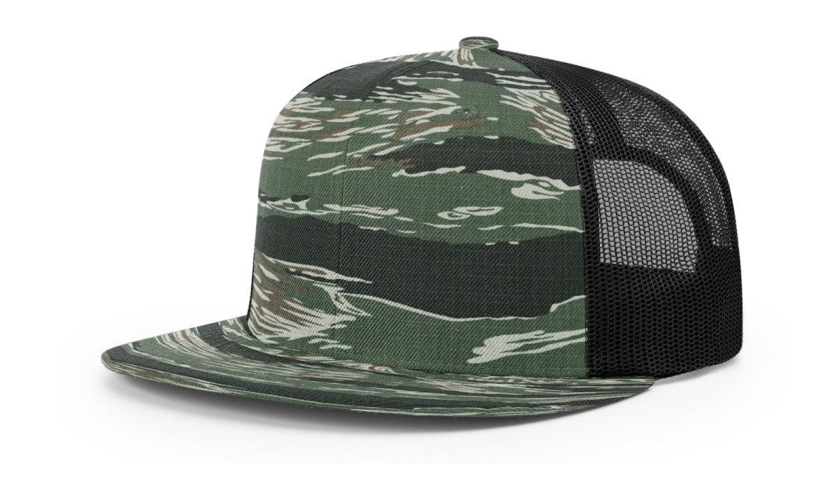 no-logo Richardson Wool Blend Flatbill Trucker-Richardson-Thread Logic
