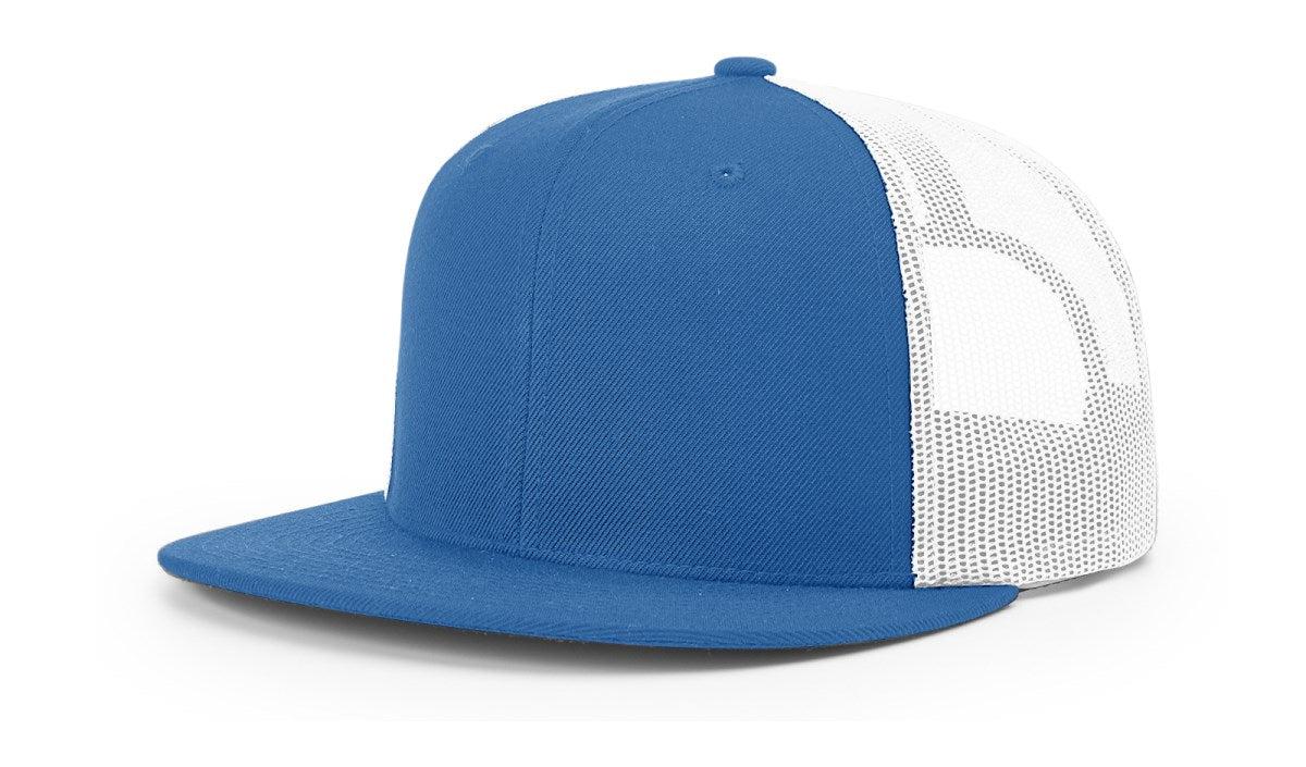 no-logo Richardson Wool Blend Flatbill Trucker-Richardson-Thread Logic