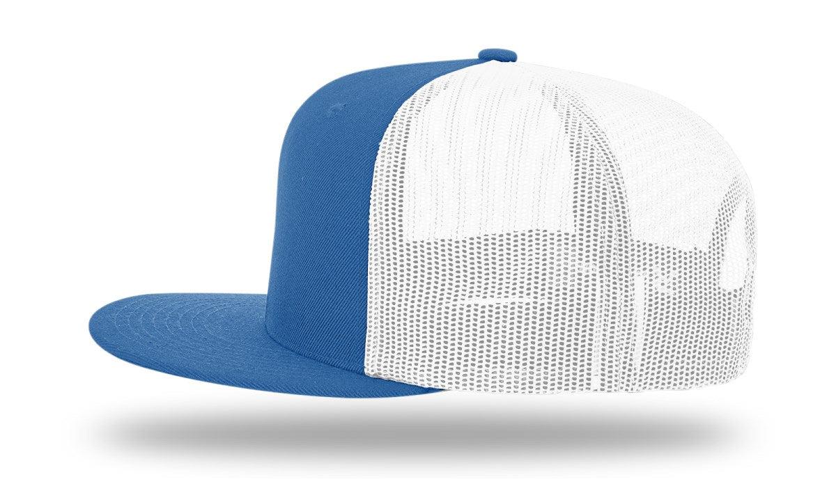 no-logo Richardson Wool Blend Flatbill Trucker-Richardson-Thread Logic