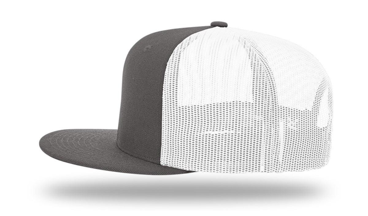 no-logo Richardson Wool Blend Flatbill Trucker-Richardson-Thread Logic