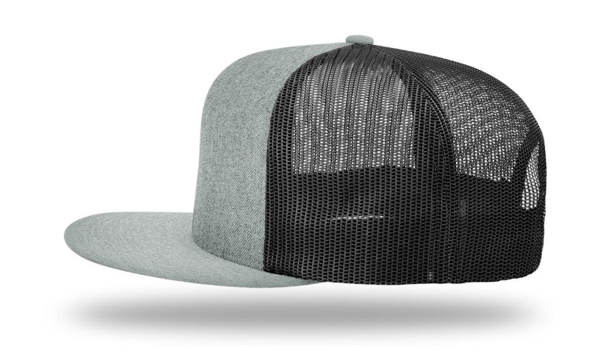 no-logo Richardson Wool Blend Flatbill Trucker-Richardson-Thread Logic