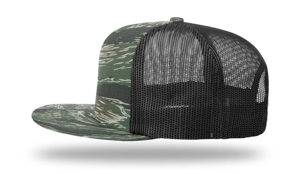 no-logo Richardson Wool Blend Flatbill Trucker-Richardson-Thread Logic