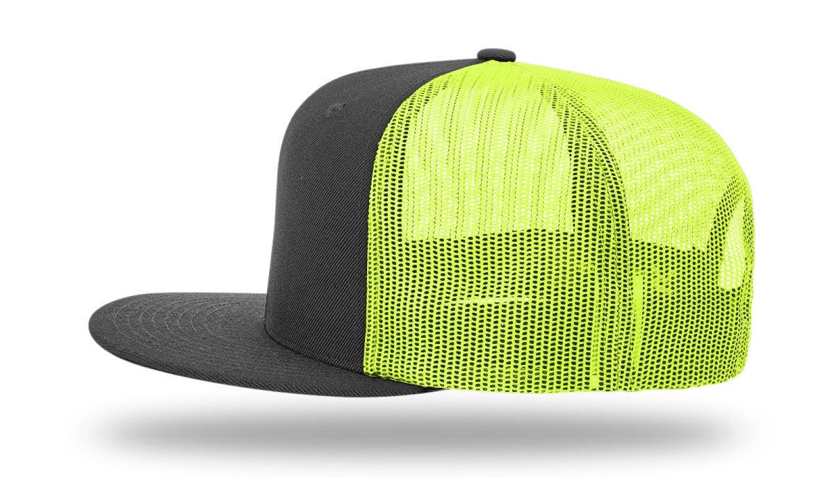no-logo Richardson Wool Blend Flatbill Trucker-Richardson-Thread Logic