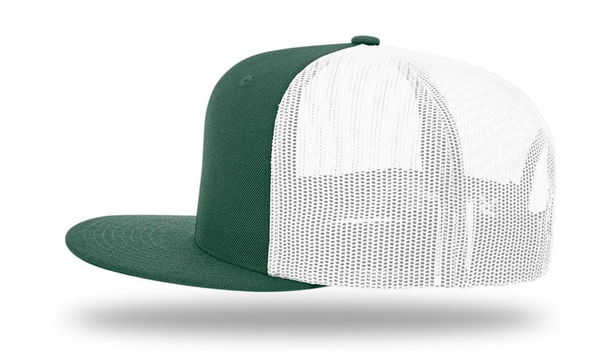no-logo Richardson Wool Blend Flatbill Trucker-Richardson-Thread Logic
