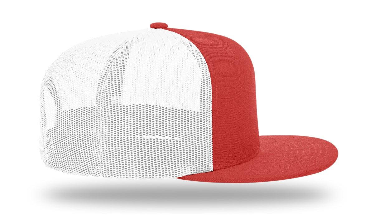 no-logo Richardson Wool Blend Flatbill Trucker-Richardson-Thread Logic