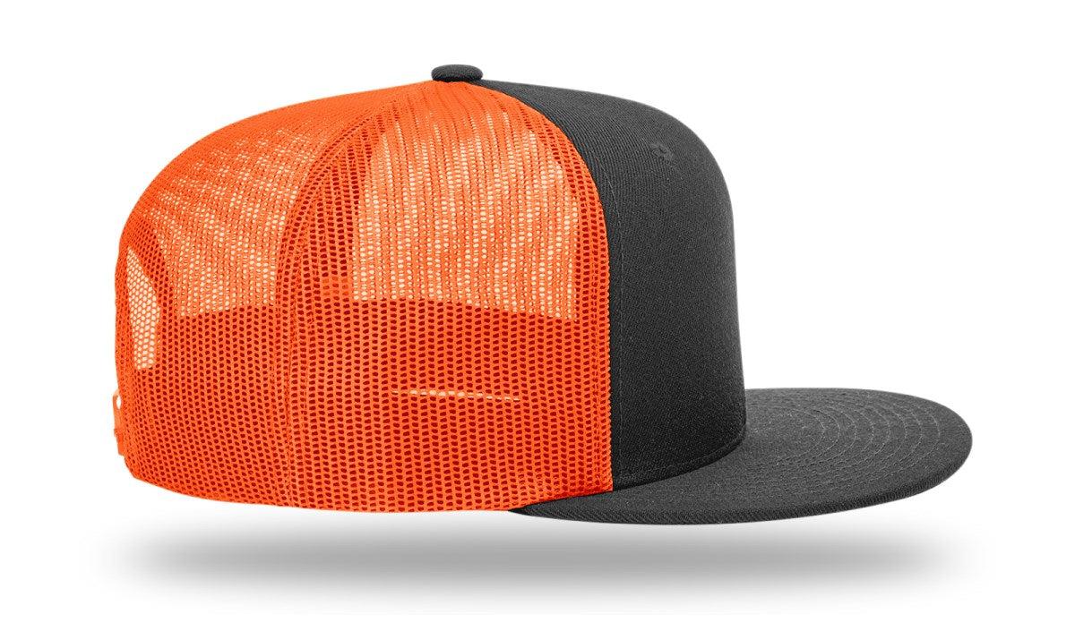 no-logo Richardson Wool Blend Flatbill Trucker-Richardson-Thread Logic