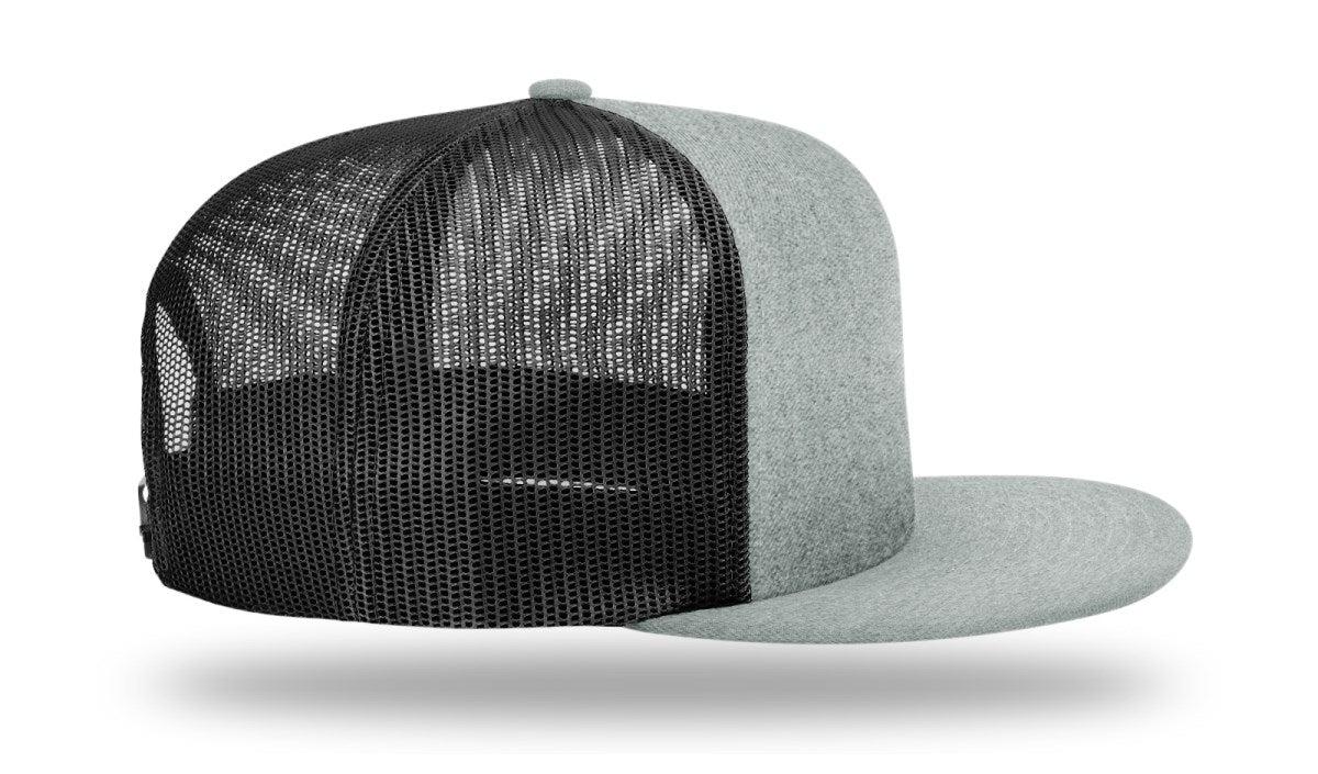 no-logo Richardson Wool Blend Flatbill Trucker-Richardson-Thread Logic