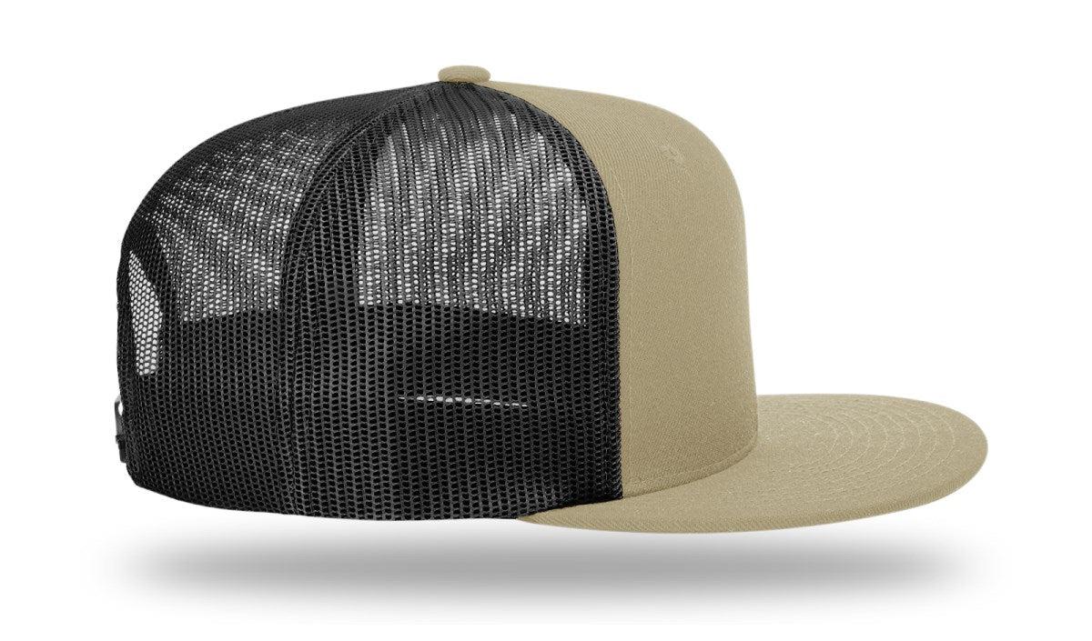 no-logo Richardson Wool Blend Flatbill Trucker-Richardson-Thread Logic