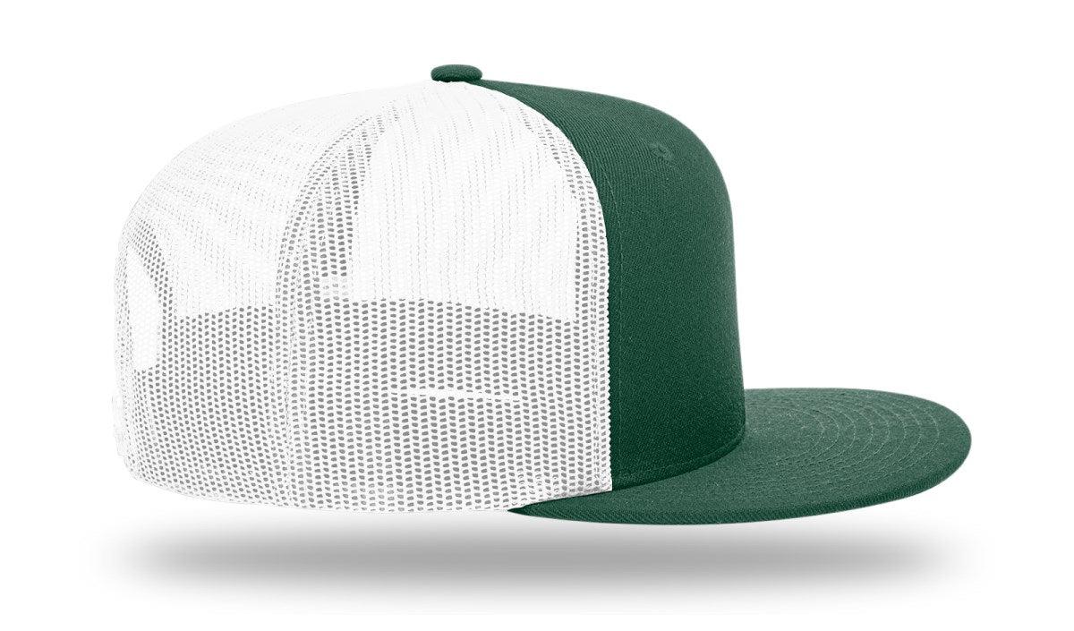 no-logo Richardson Wool Blend Flatbill Trucker-Richardson-Thread Logic