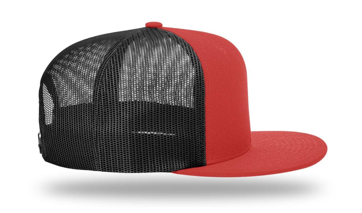 no-logo Richardson Wool Blend Flatbill Trucker-Richardson-Thread Logic
