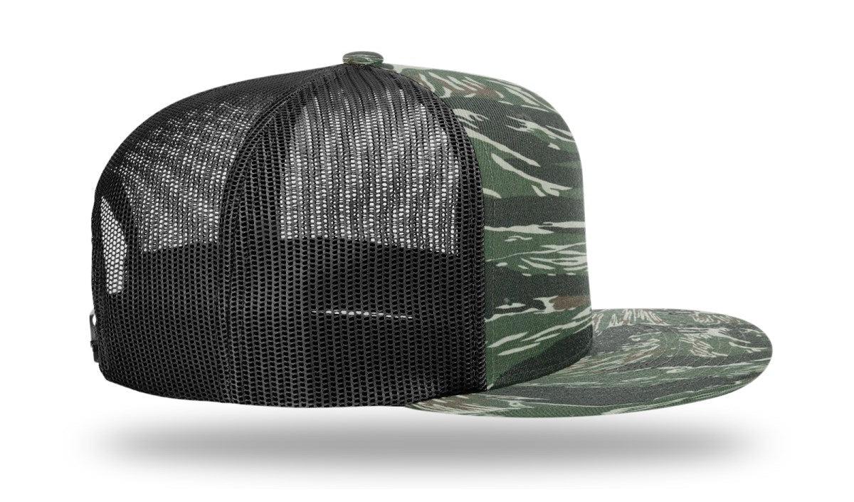 no-logo Richardson Wool Blend Flatbill Trucker-Richardson-Thread Logic