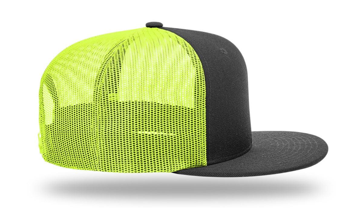 no-logo Richardson Wool Blend Flatbill Trucker-Richardson-Thread Logic