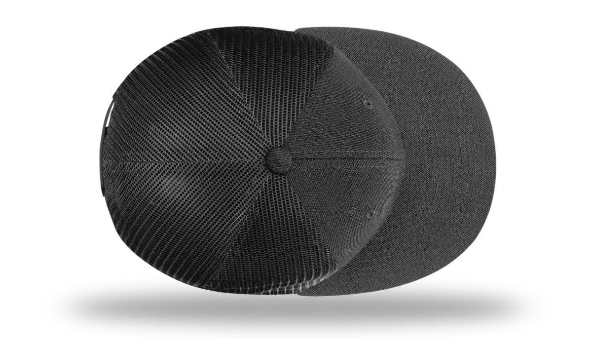 no-logo Richardson Wool Blend Flatbill Trucker-Richardson-Thread Logic