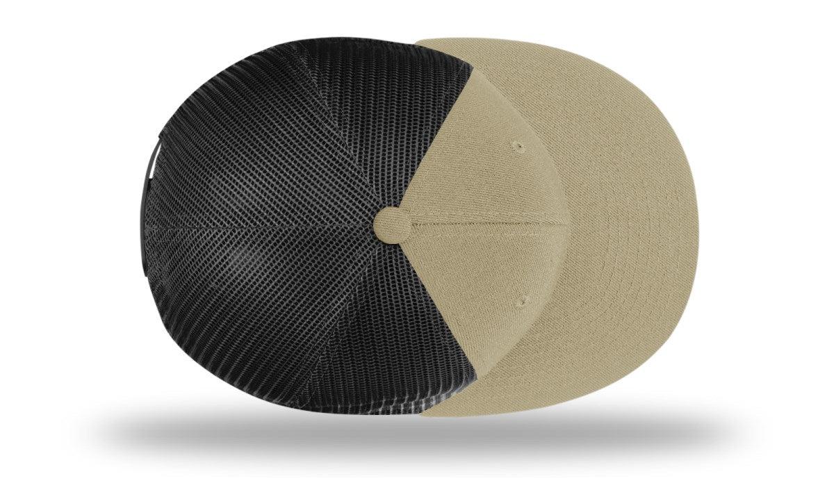 no-logo Richardson Wool Blend Flatbill Trucker-Richardson-Thread Logic