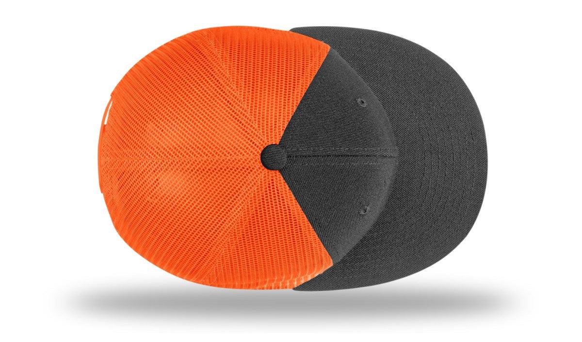 no-logo Richardson Wool Blend Flatbill Trucker-Richardson-Thread Logic