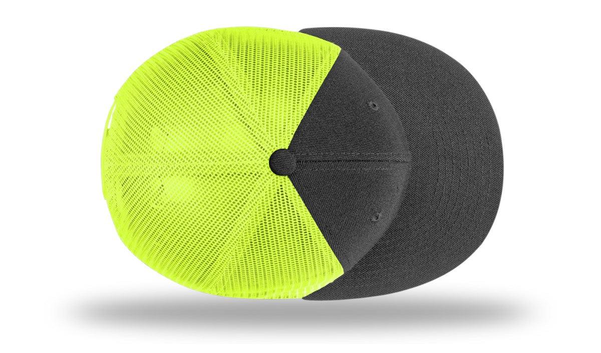 no-logo Richardson Wool Blend Flatbill Trucker-Richardson-Thread Logic