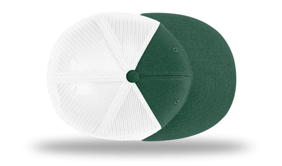 no-logo Richardson Wool Blend Flatbill Trucker-Richardson-Thread Logic