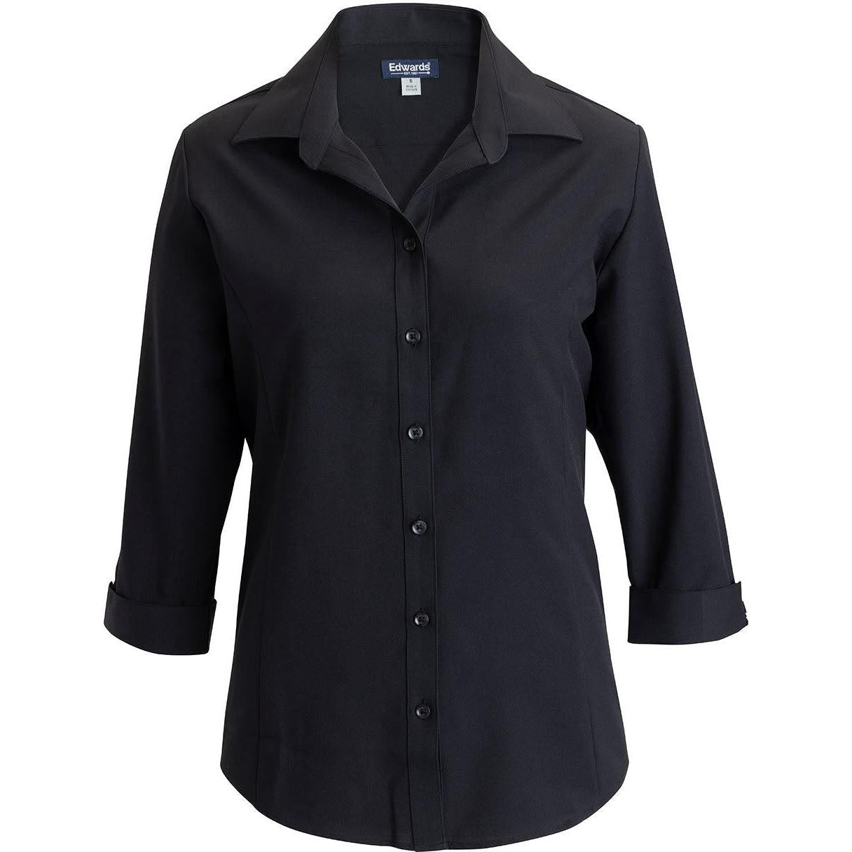 Edwards Flexbatiste Three Quarter Sleeve Women's Shirt