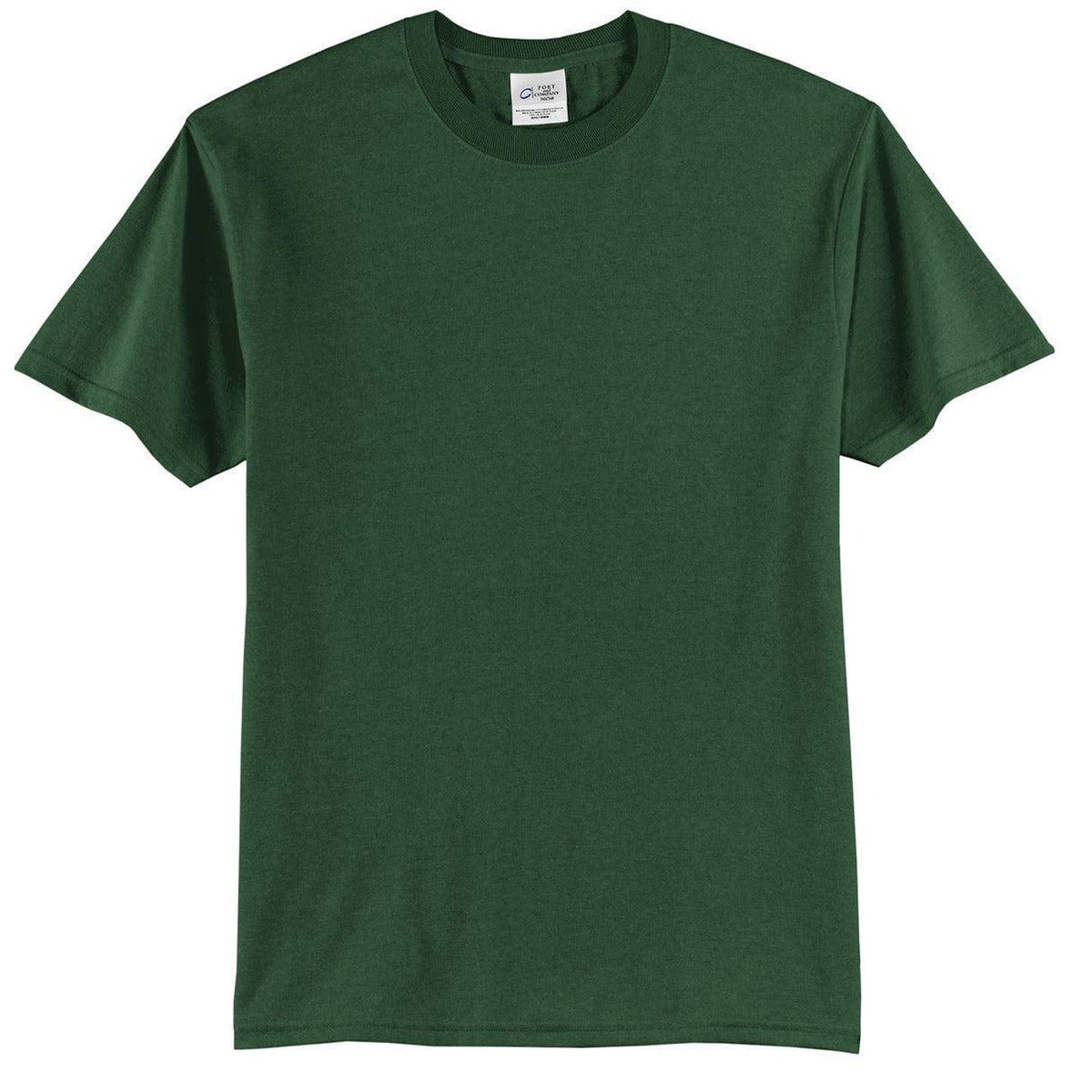 no-logo Port & Company Tall Core Blend Tee-Polos-Port & Company-Thread Logic