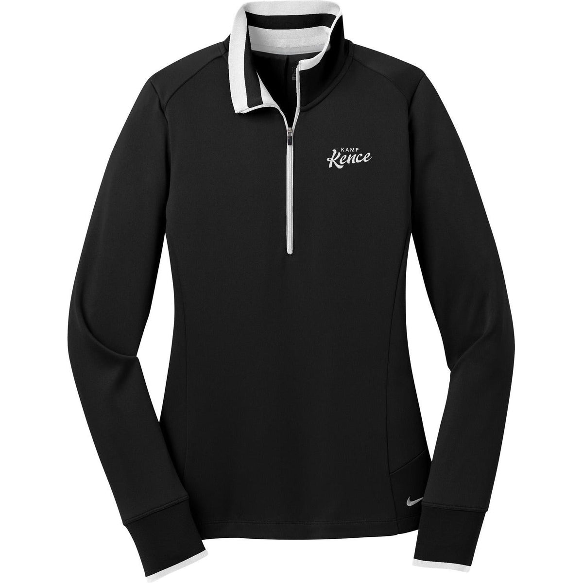 no-logo NIKE Women's Dri-FIT 1/2-Zip-Quarter Zips-Nike-Thread Logic