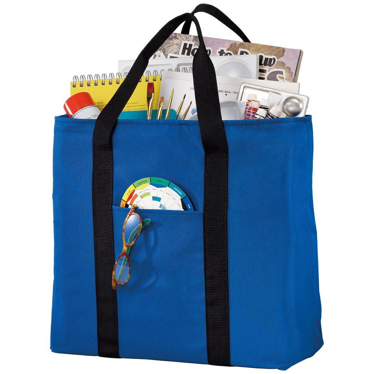 no-logo Port Authority All Purpose Tote Bag-Bags-Port Authority-Thread Logic
