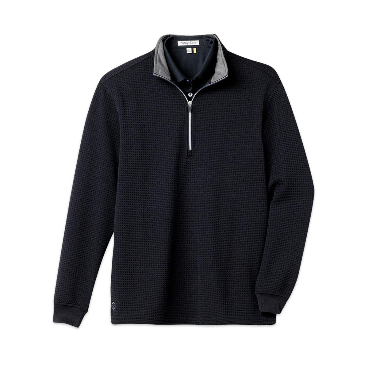 no-logo  Straight Down Optic Quarter Zip-Quarter Zips-Straight Down-Black-S-*Specialty Item* (may take longer to process and ship separately)-Thread Logic