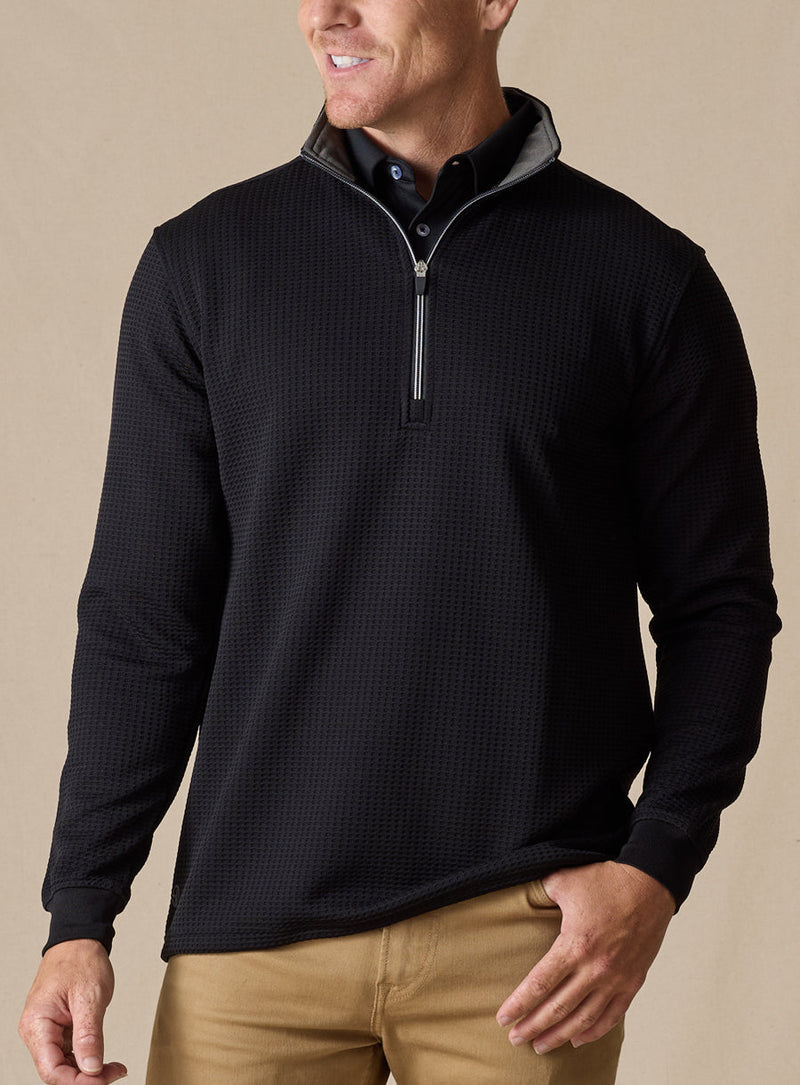 no-logo Straight Down Optic Quarter Zip-Quarter Zips-Straight Down-Thread Logic