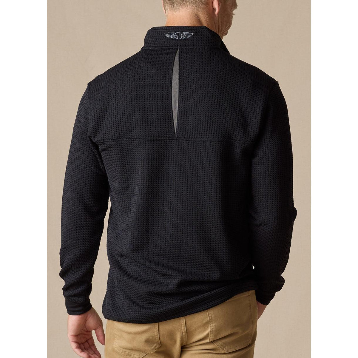 no-logo Straight Down Optic Quarter Zip-Quarter Zips-Straight Down-Thread Logic