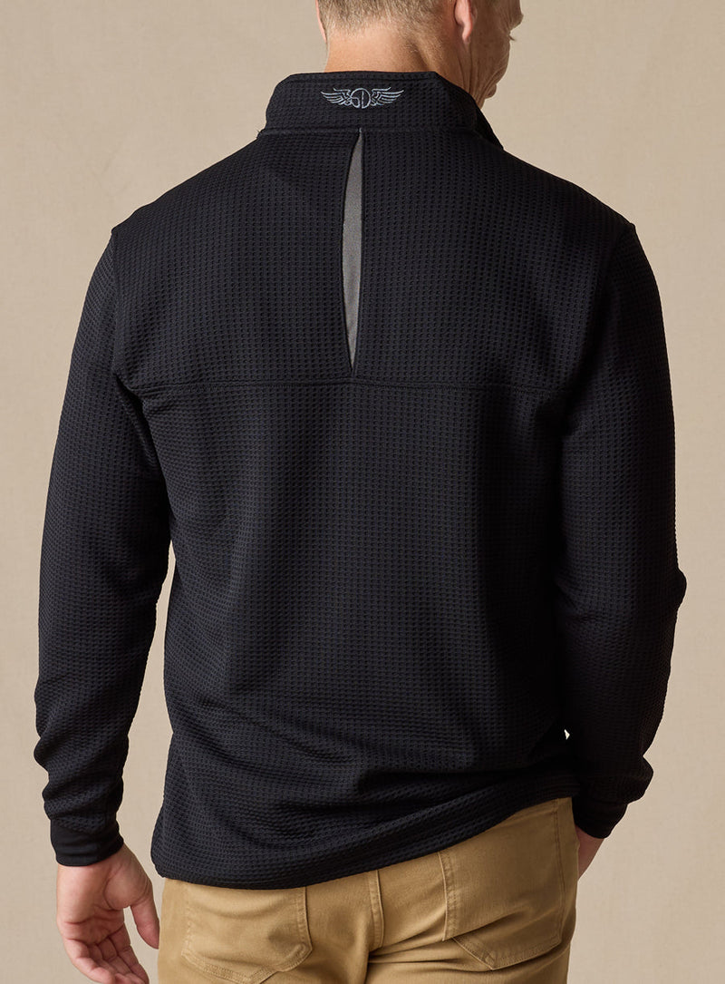 no-logo Straight Down Optic Quarter Zip-Quarter Zips-Straight Down-Thread Logic